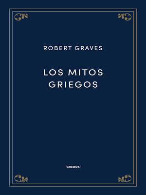 cover image of Los mitos griegos